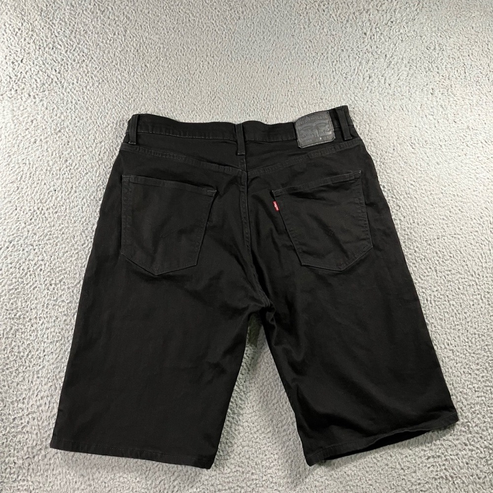 Levis 559 Denim Shorts Men 36 Black Jorts Grunge Street Gorpcore y2k Skater - Picture 2 of 14